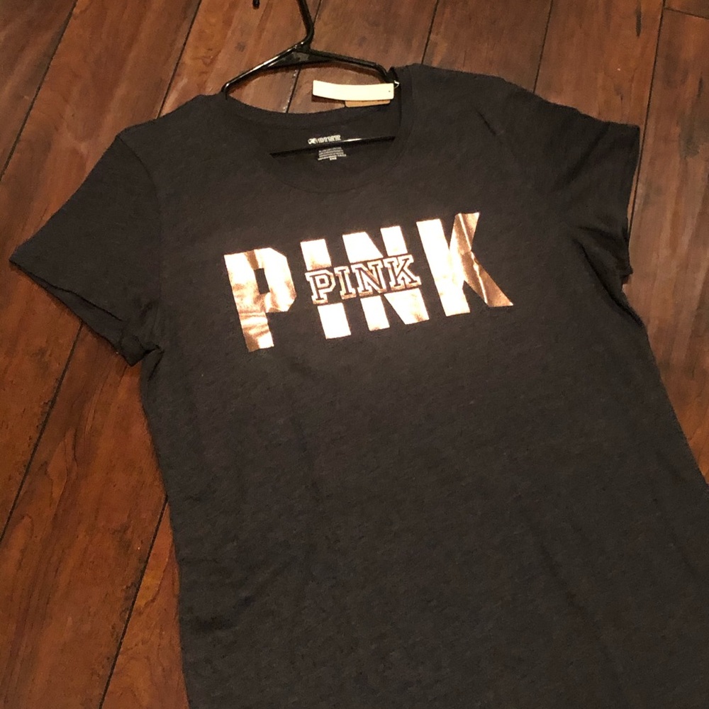 Vs pink rose gold tee
